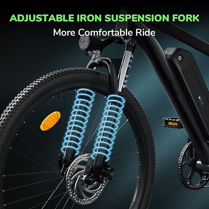 amazon electric bicycle kit Electric Bike for Adults 750W Peak, 26" Mountain E-Bike, 55 Miles + 20 – AYOLNY